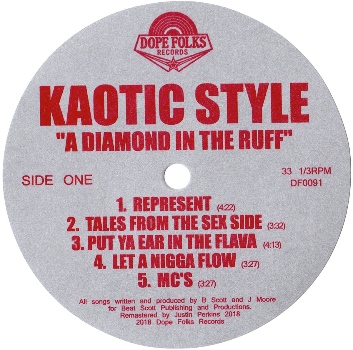 メーカー包装済】 新品CD KAOTIC STYLE A DIAMOND IN DA RUFF muro